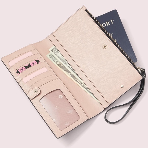 NWT! Kate Spade spencer continental wristlet - Picture 3 of 5